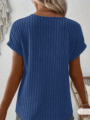 Womens Zipper Pullover T-Shirt