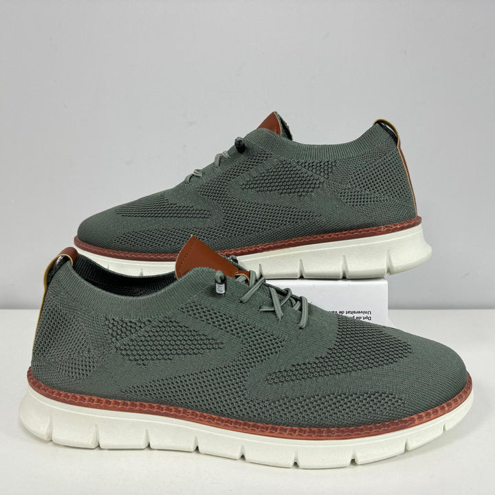 Men's Knit Lace-Up Derby Sneakers