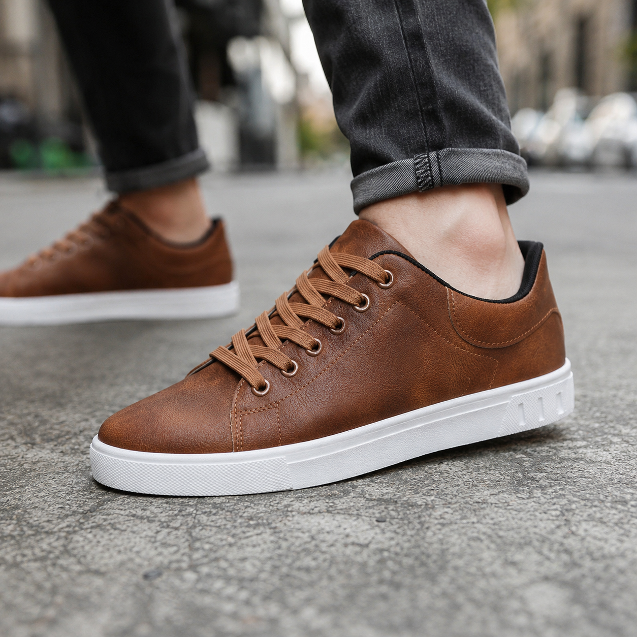 Lightweight Leather Shoes