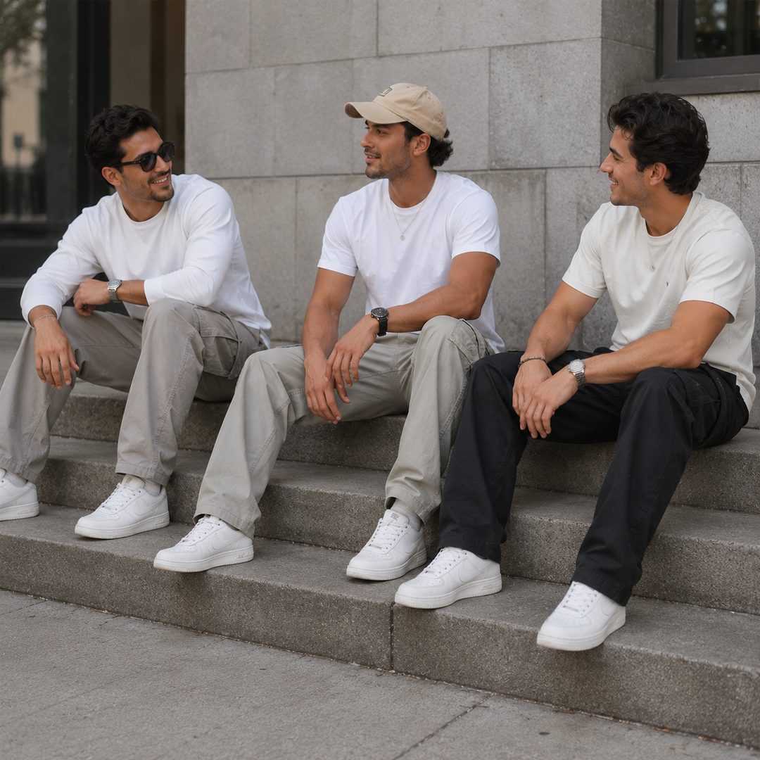 UTILITY CARGO | STRAIGHT LEG TROUSERS
