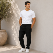 STREET TROUSERS | DRAWSTRING STRAIGHT LEG