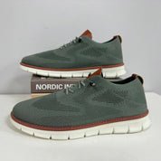 Men's Knit Lace-Up Derby Sneakers