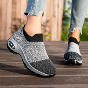Women's Knit Slip-On Air Cushion Sneakers