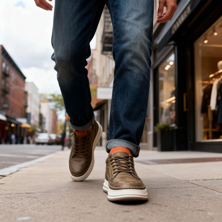 Paolo Lifted Crew Sneaker