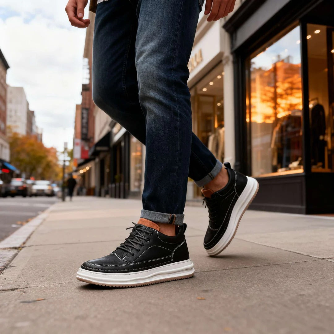 Paolo Lifted Crew Sneaker